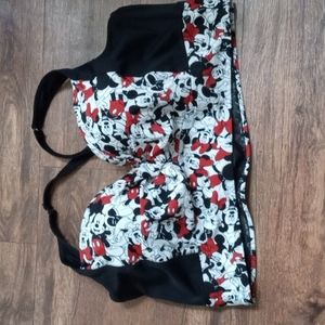 Torrid Disney Mickey and Minnie bikini top